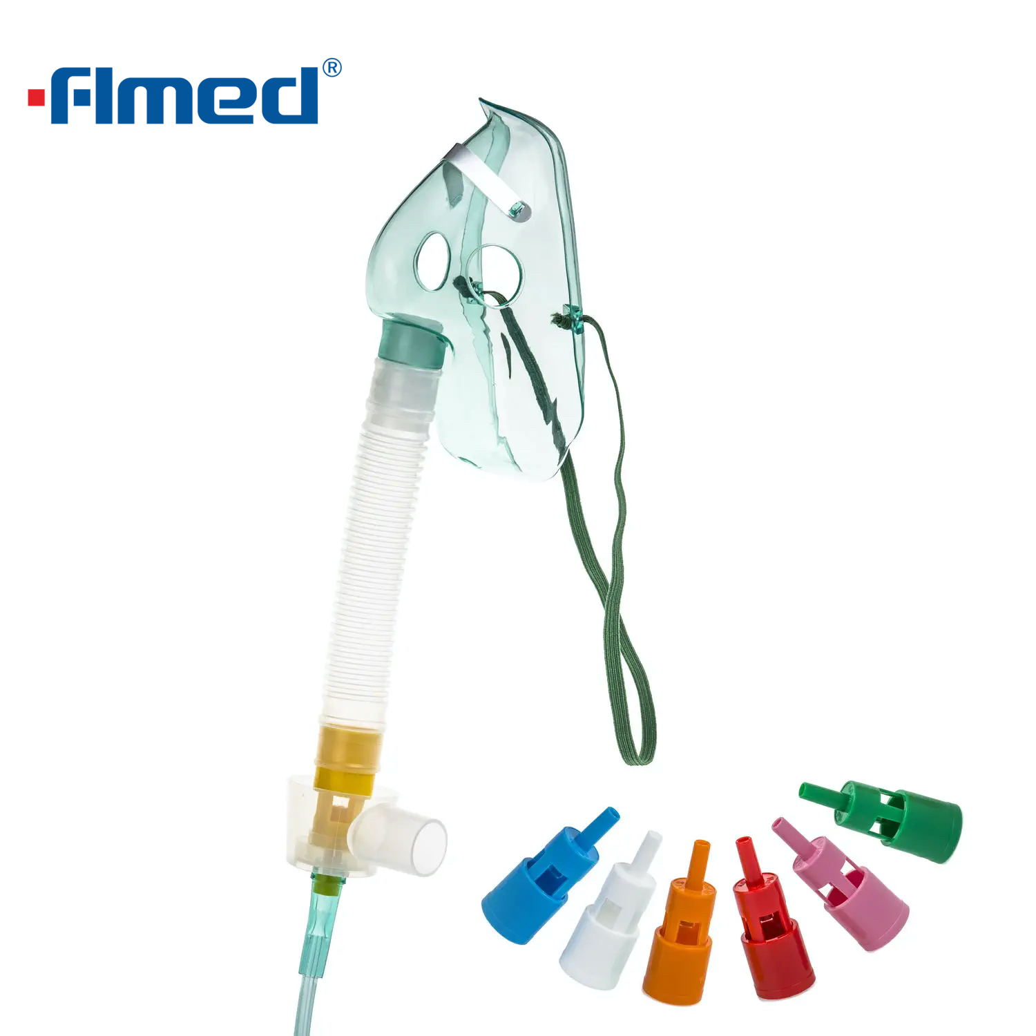 Mehrvierfach-Sauerstoffmaske für den medizinischen Gebrauch