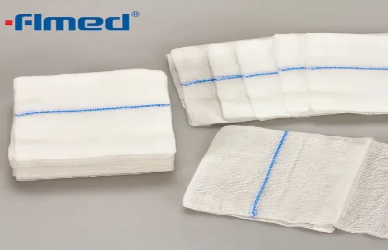 Wofür wird ein Mulltupfer in der Wundversorgung verwendet?