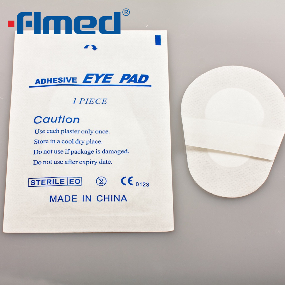  Ovale Form einzeln gepackte medizinische sterile Augenpolster