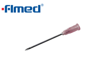 18G Hypodermic Nadel (1,2 mm x 38 mm) Pink (18G x 1, 1/2 "Zoll)
