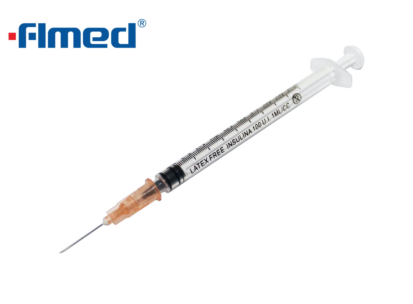 1ml Insulinspritze & Nadel 25g x 16 mm CE markiert