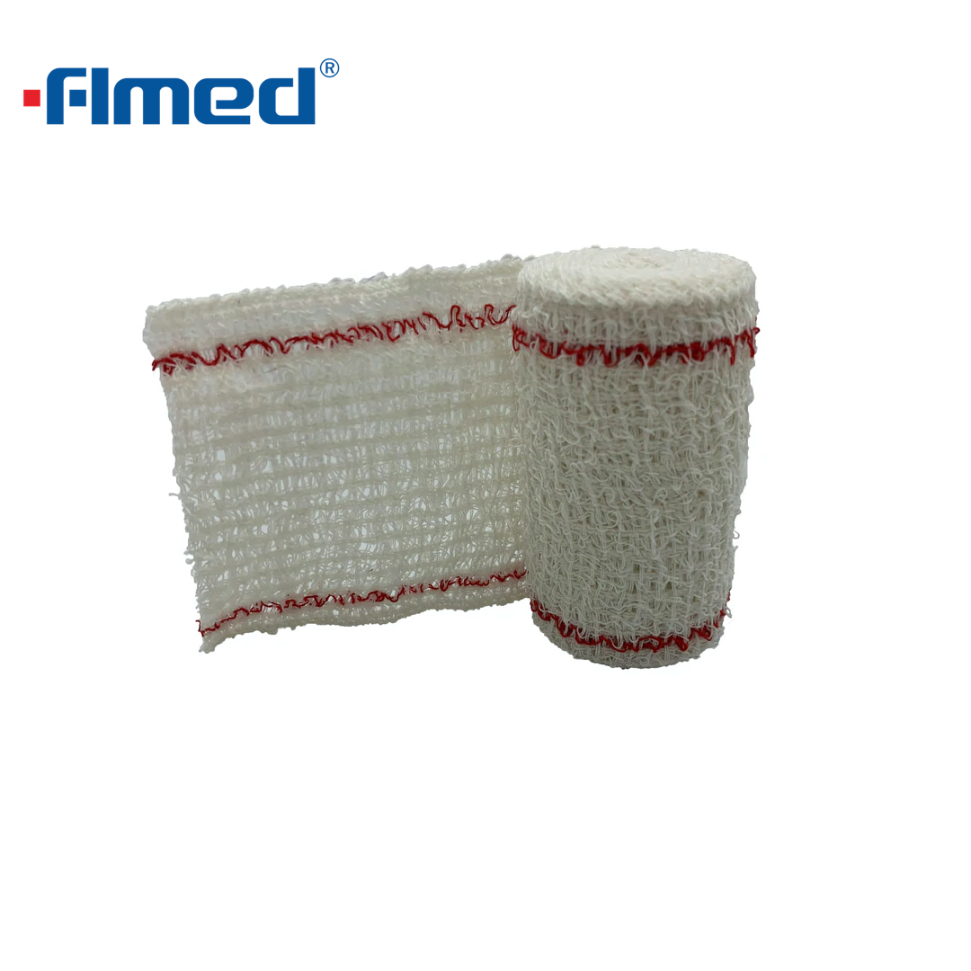 Cotton Crepe Elastic Bandage Elastic Crepe Verband für Wundpflege -Dressing