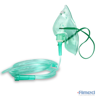 Medizinische Sauerstoffmaske für Erwachsene mit 2,1 m Schlauch